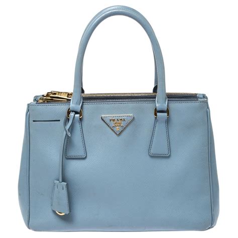 light blue prada handbag|blue prada purse.